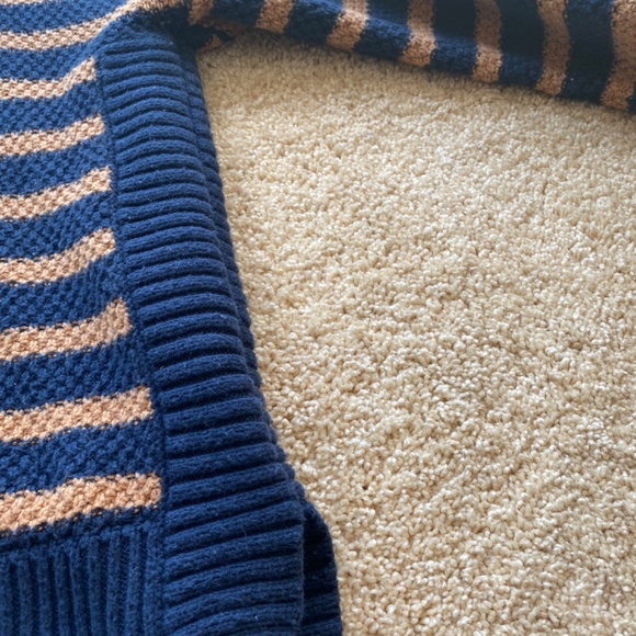 Madewell Brown and Navy Sweater Size S - Picture 4 of 5